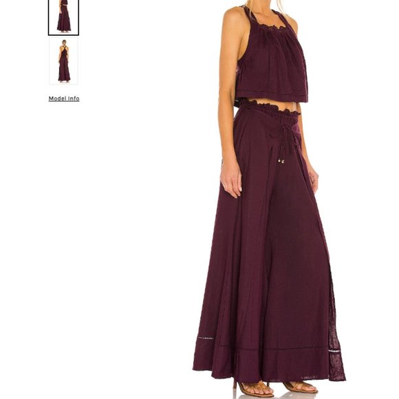 NWOT Free People Lainey Set in black honey size small - Picture 3 of 7